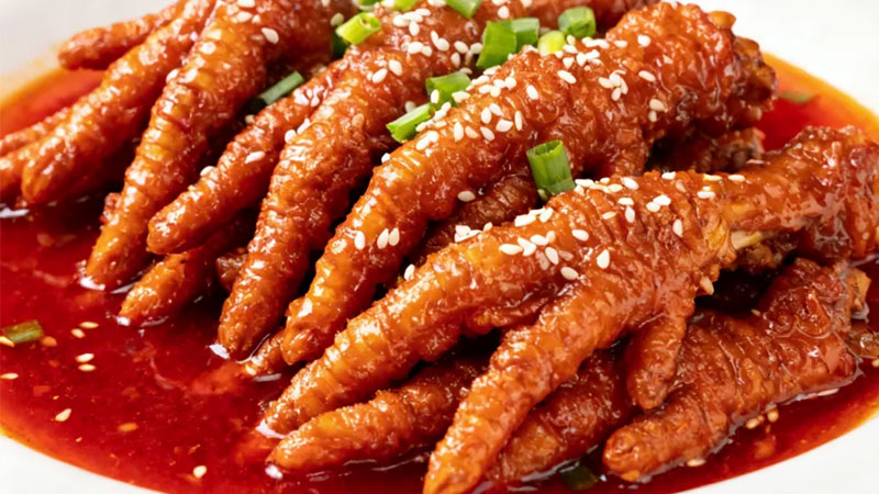 虎皮鸡爪工业化生产工艺流程