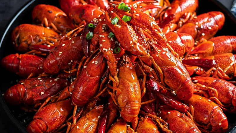 油炸小龙虾生产工艺流程