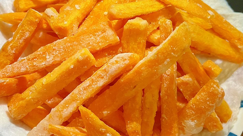 油炸红薯条生产工艺流程