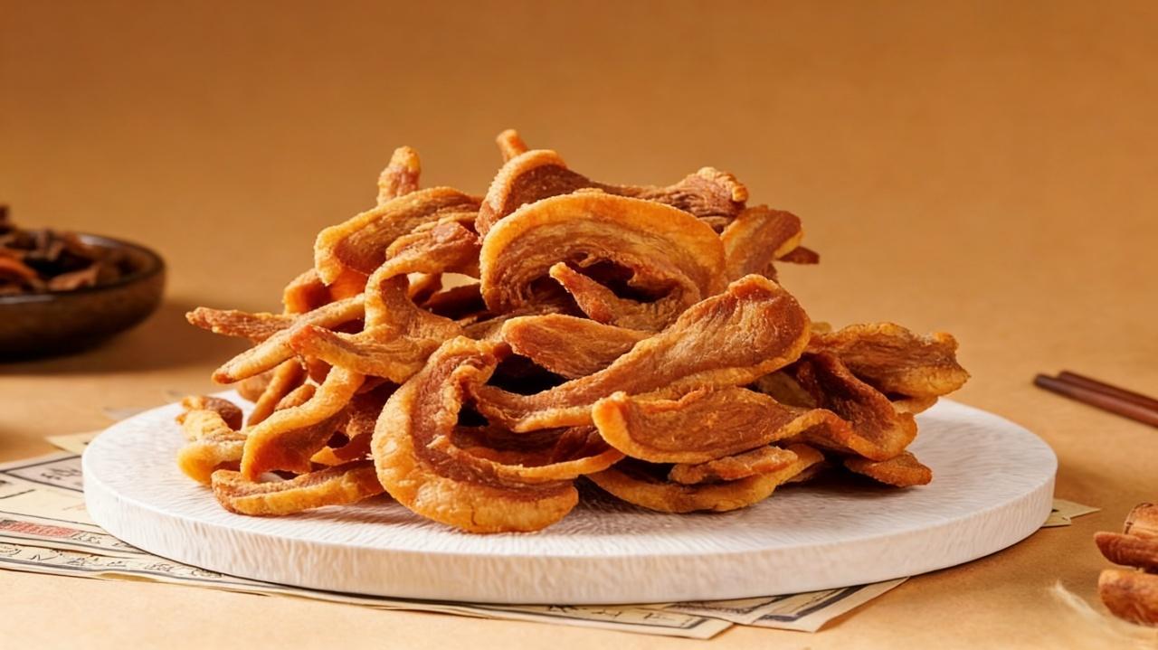 油炸猪油渣生产工艺流程